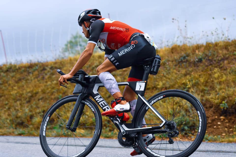 Erik Merino, a por el Ventouxman.