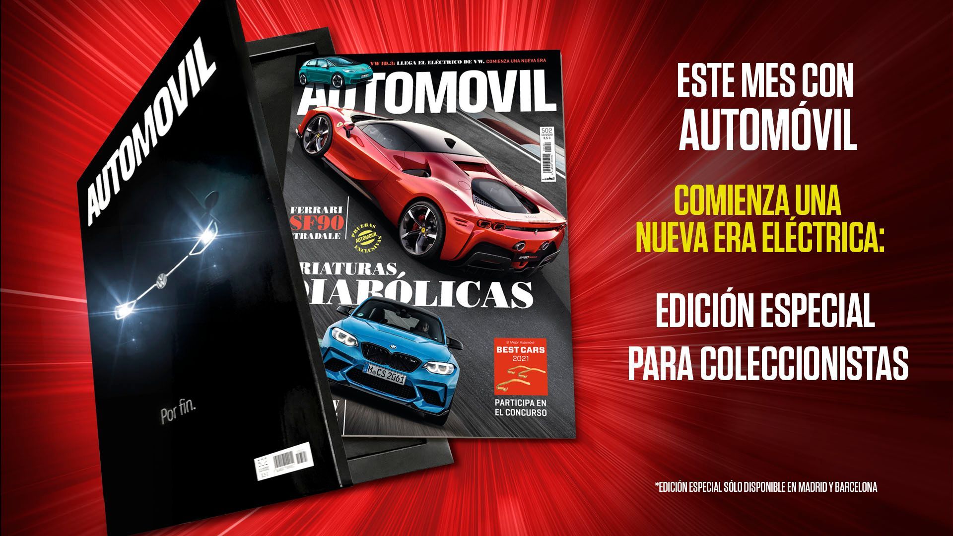 Motorpress Ibérica ilumina el quiosco con la revista Automóvil.
