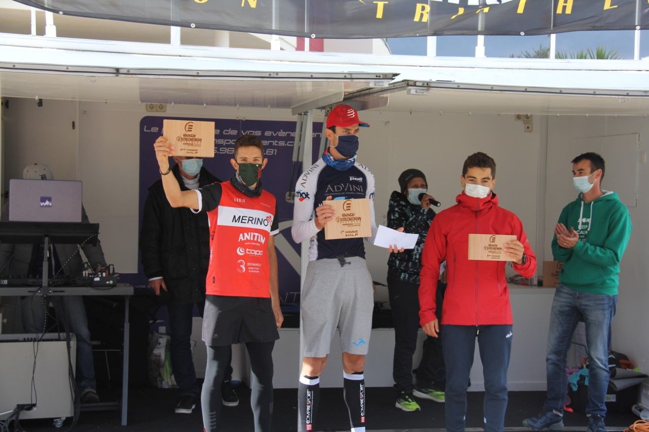 Erik Merino, 2º en el ExtremeMan Narbonne.