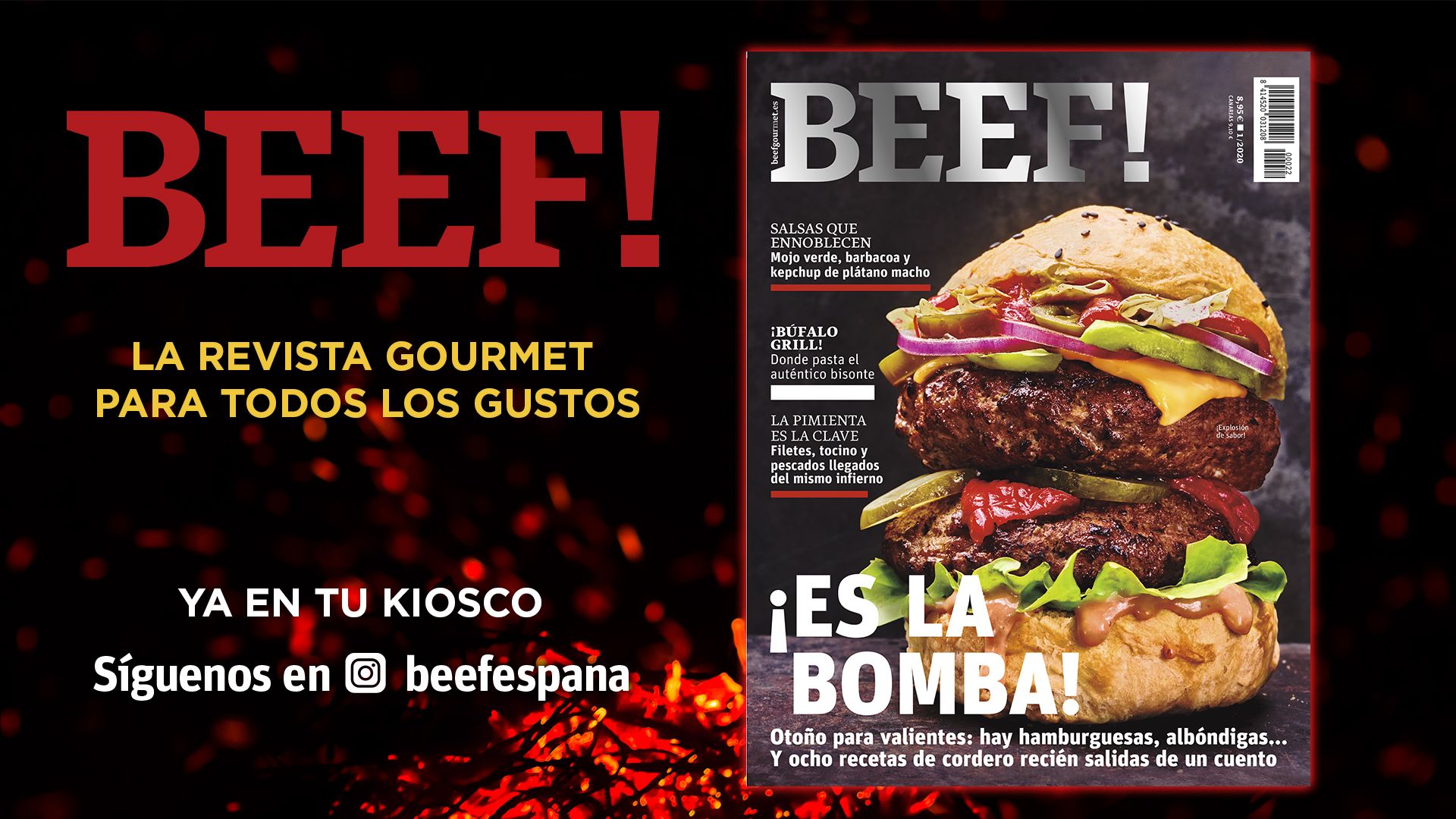 La revista BEEF! vuelve al quiosco este miércoles.