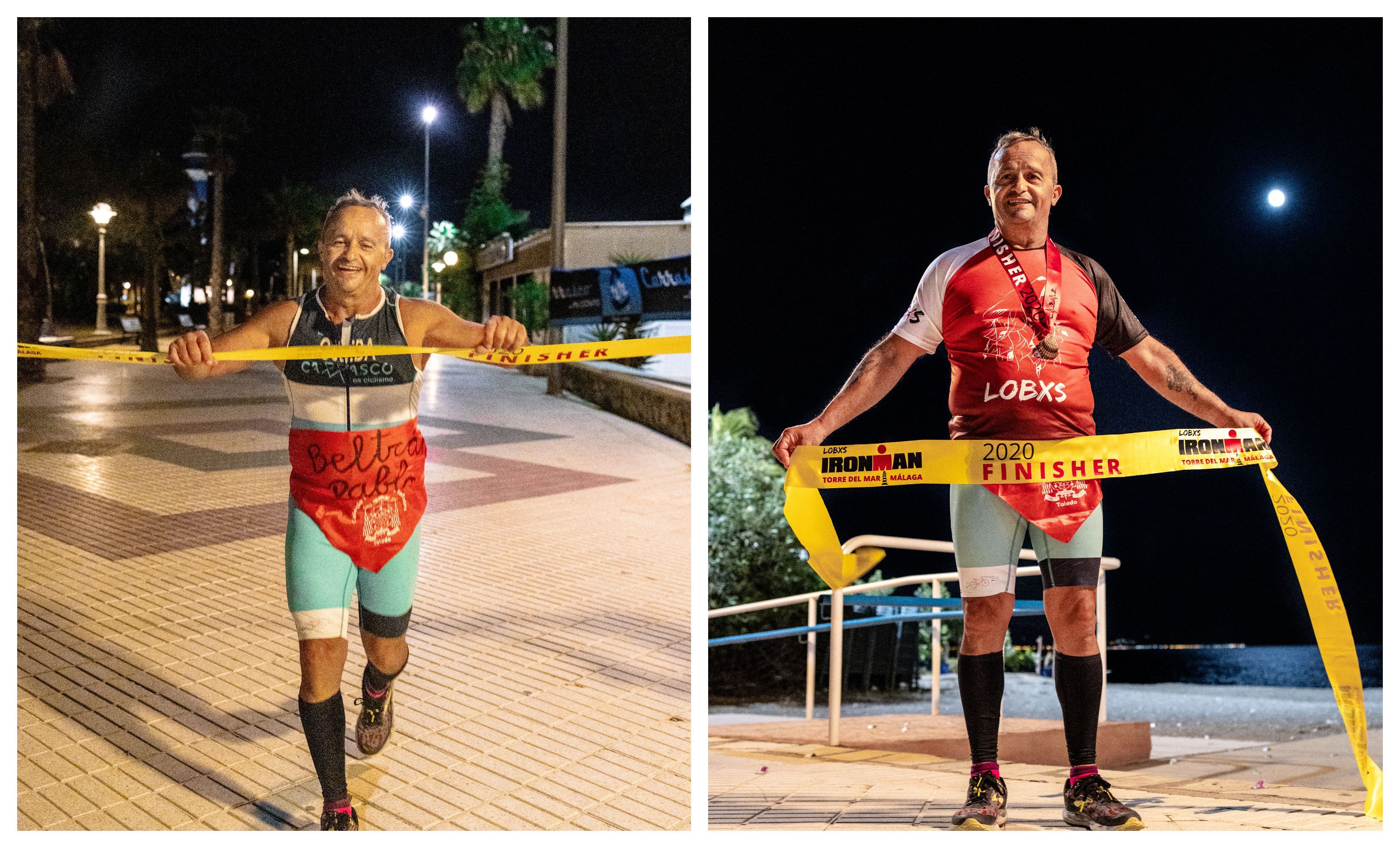 El 'hombre de hierro' de 58 años que sí ha hecho el IRONMAN de Barcelona... en Málaga.