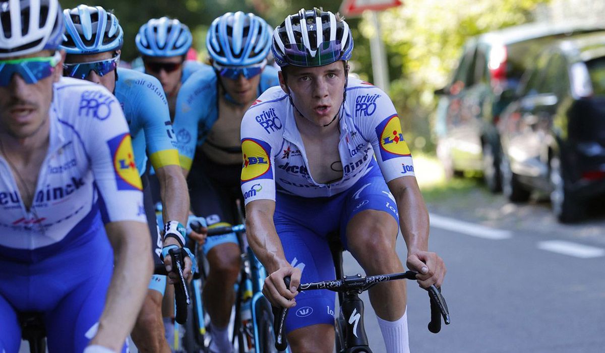 Evenepoel: "Un milímetro más y podría haber acabado en silla de ruedas".