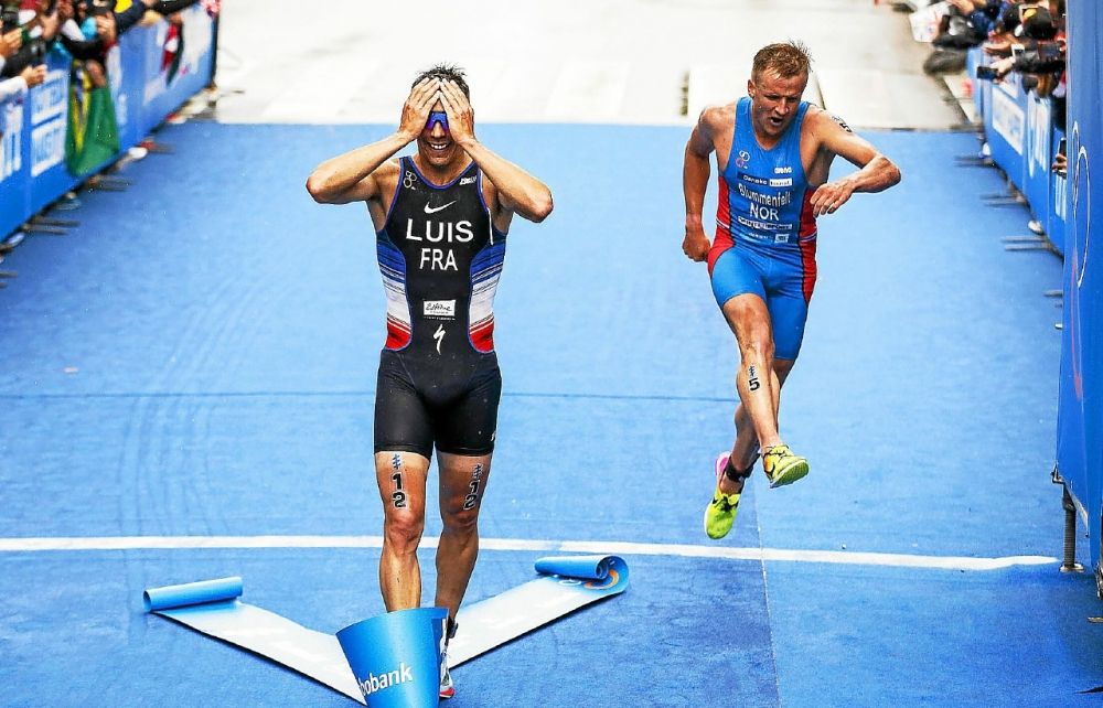 'Lluvia de estrellas' en la Copa del Mundo de Valencia: Brownlee, Raña, Blummenfelt, Vincent Luis.