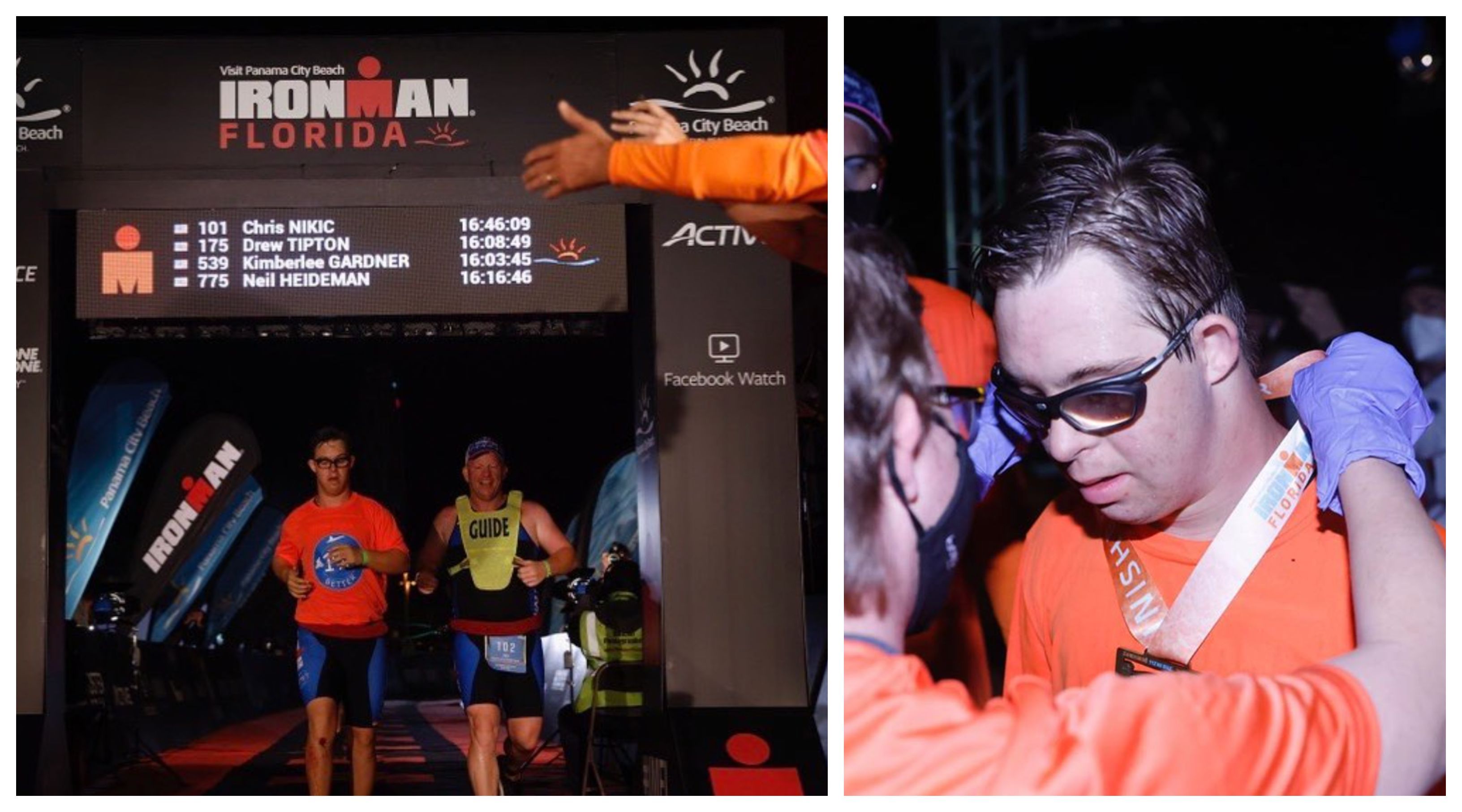 Chris Nikic hace historia en Florida y se convierte en el primer IRONMAN con síndrome de Down.