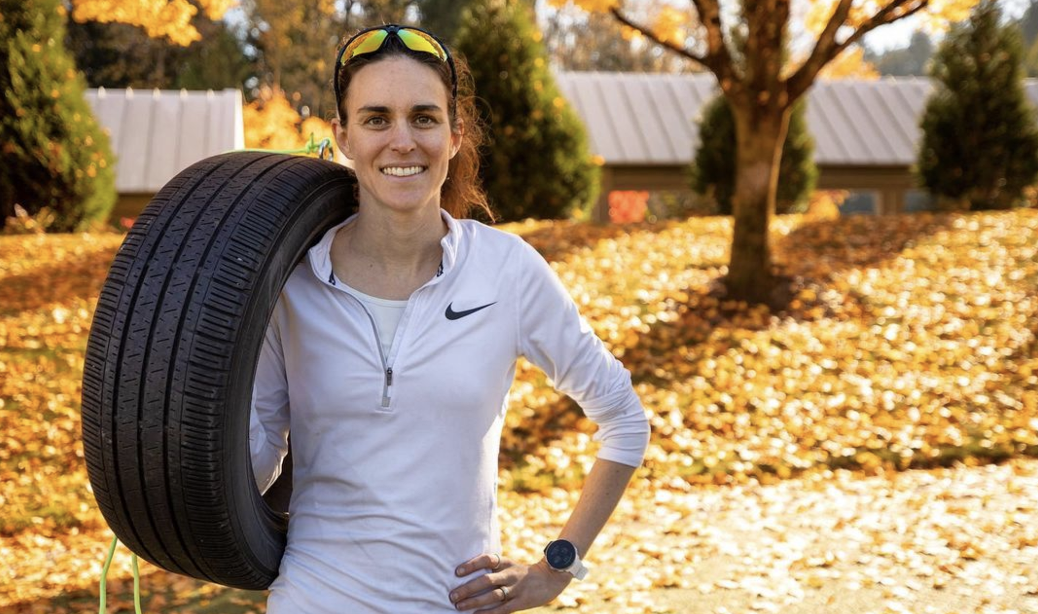 El 'secreto' de la campeona olímpica para correr más rápido: ¡¡Sólo necesitas una rueda!!