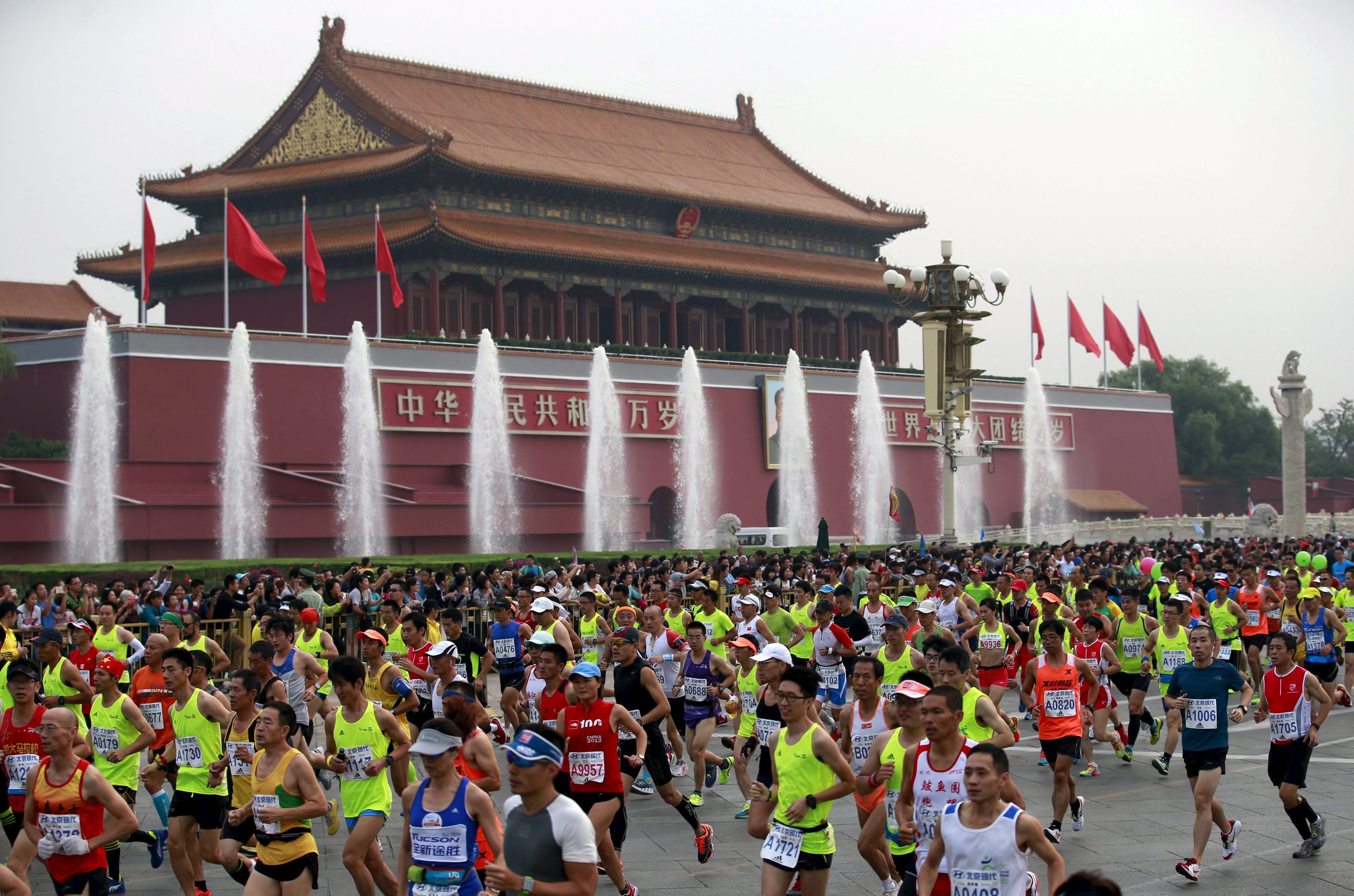 Pekín cancela su maratón de 2020 como medida de prevención por la pandemia.