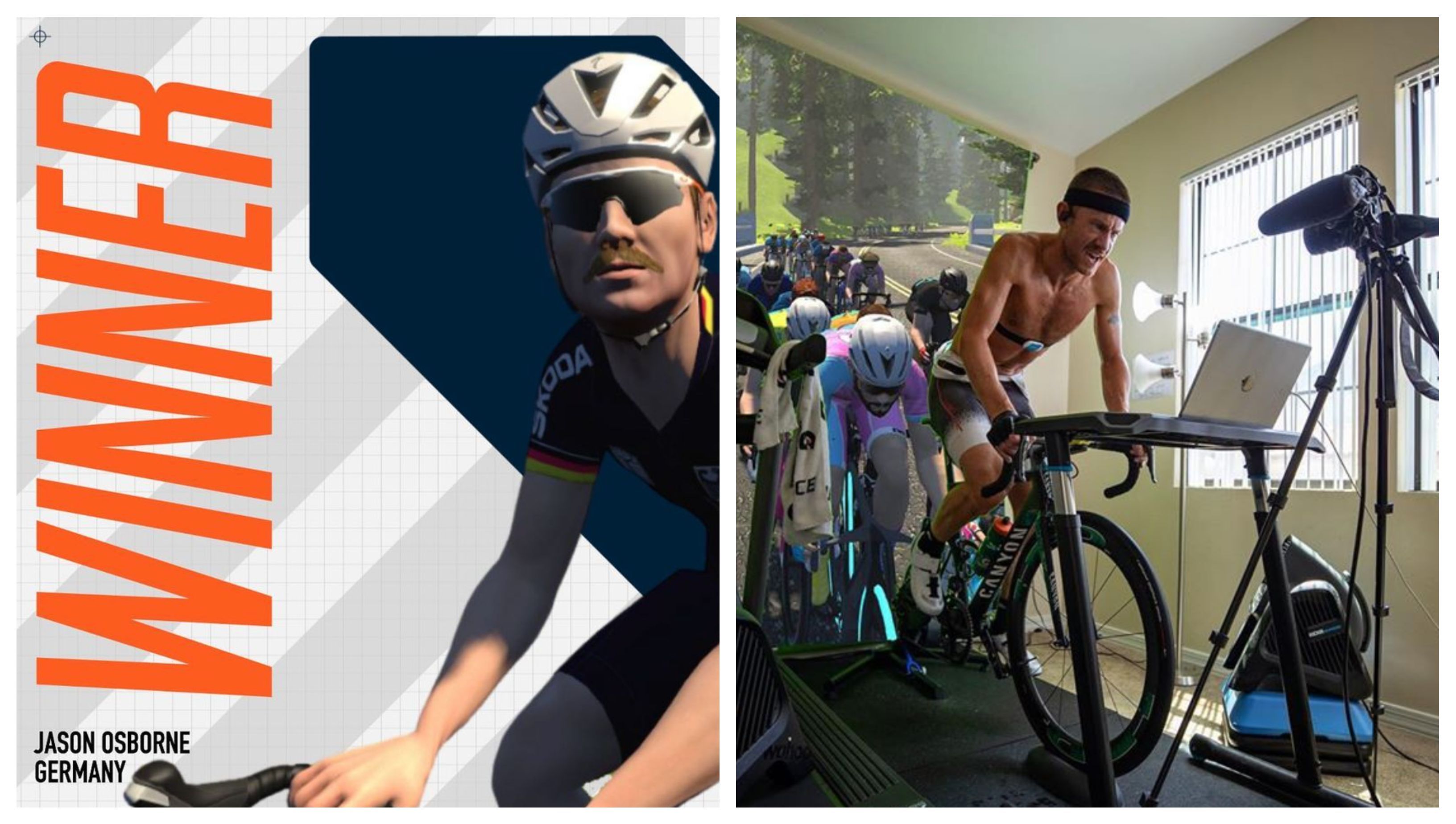 Un remero alemán gana el primer Mundial de Ciclismo virtual; Lionel Sanders acaba 29º.
