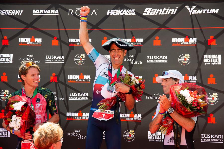 El Ironman continuará en Vitoria tres años más.