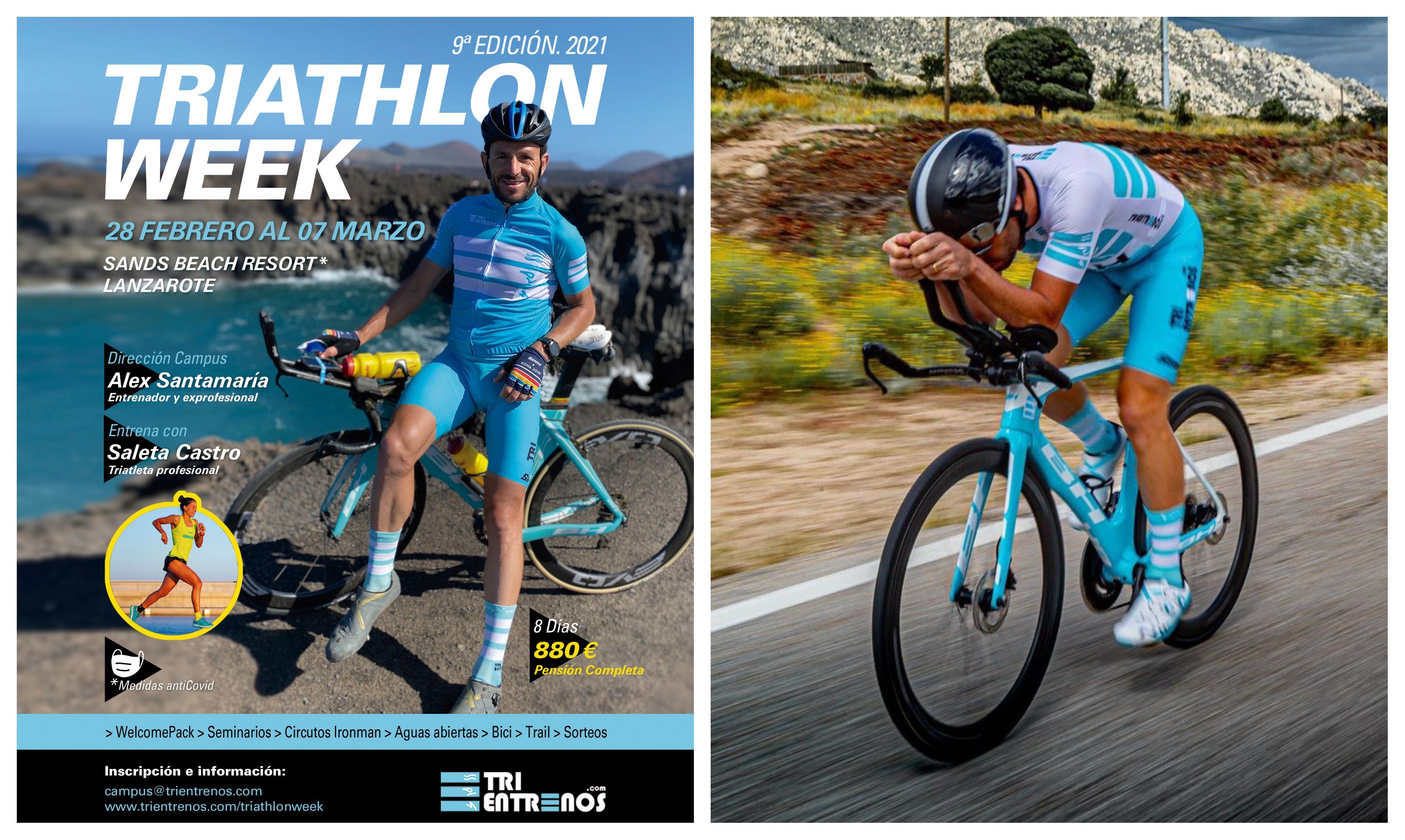 ¡¡Vuelve el Campus Triathlonweek de Alejandro Santamaría!!