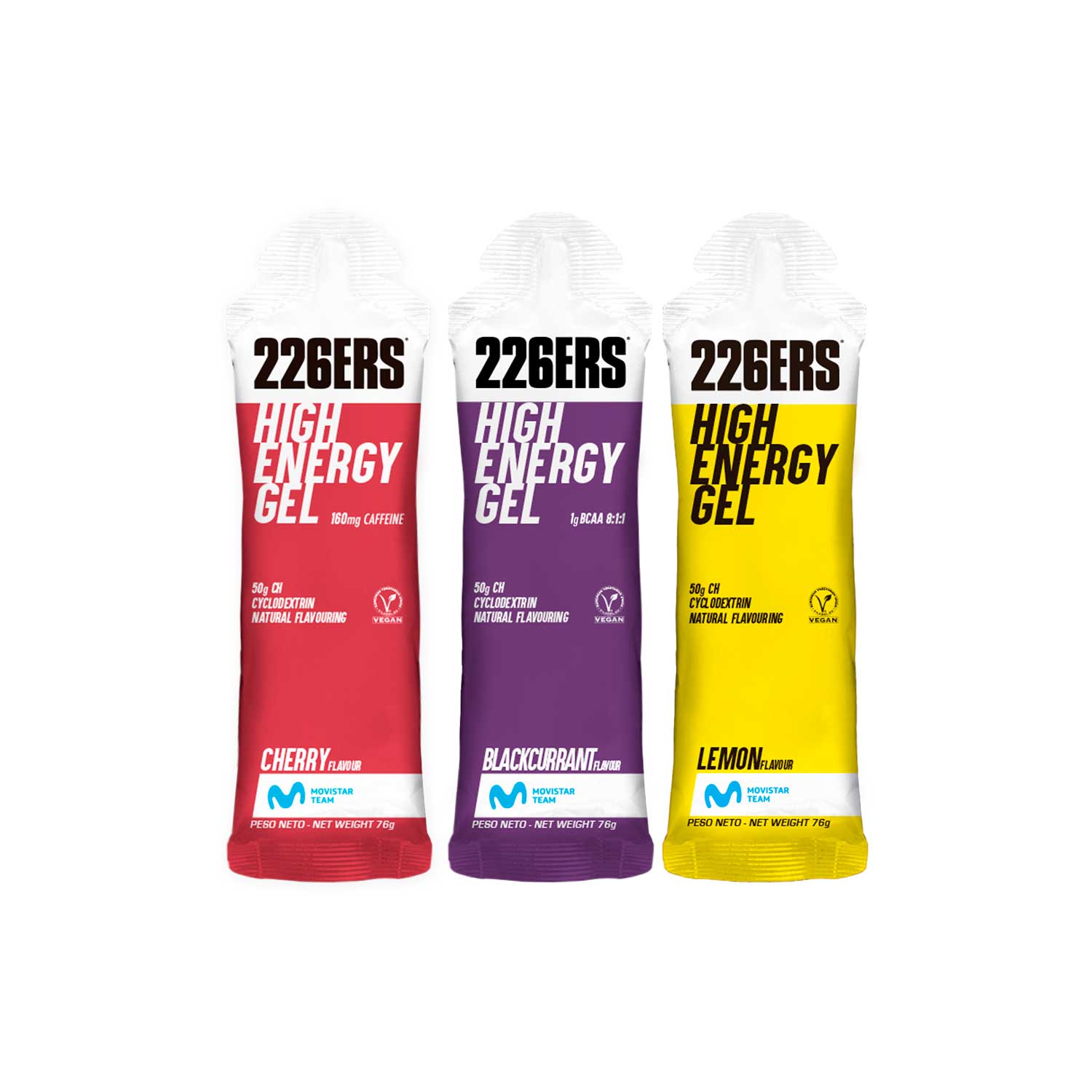 Gel 226ers High Energy con ciclodextrina
