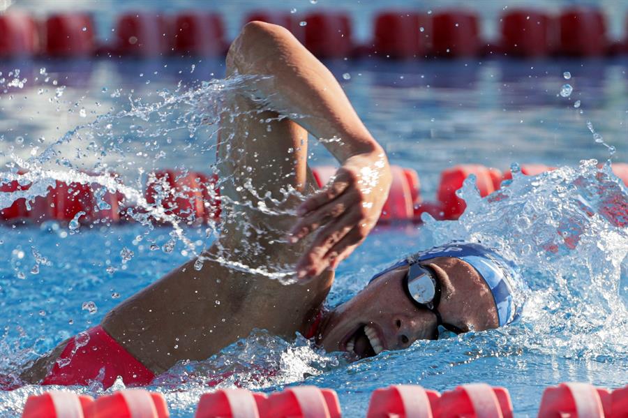Jimena Pérez le quita a Mireia Belmonte el récord de España de 5.000 m.