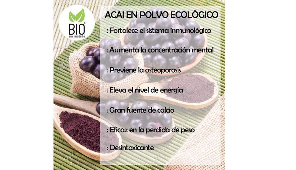 Propiedades del acai Propiedades del acai