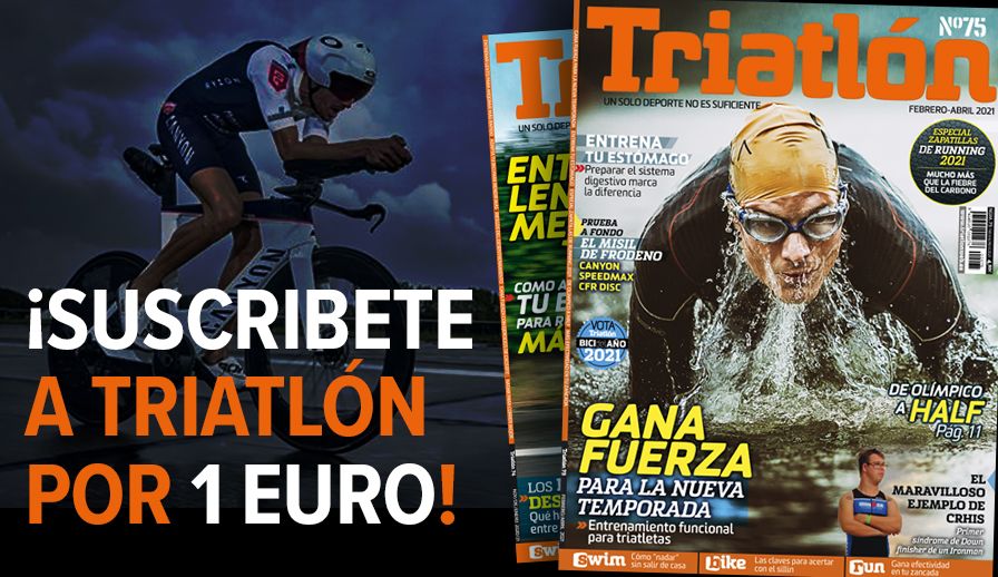 ¡¡Suscríbete a TRIATLÓN por sólo 1 euro al mes!!