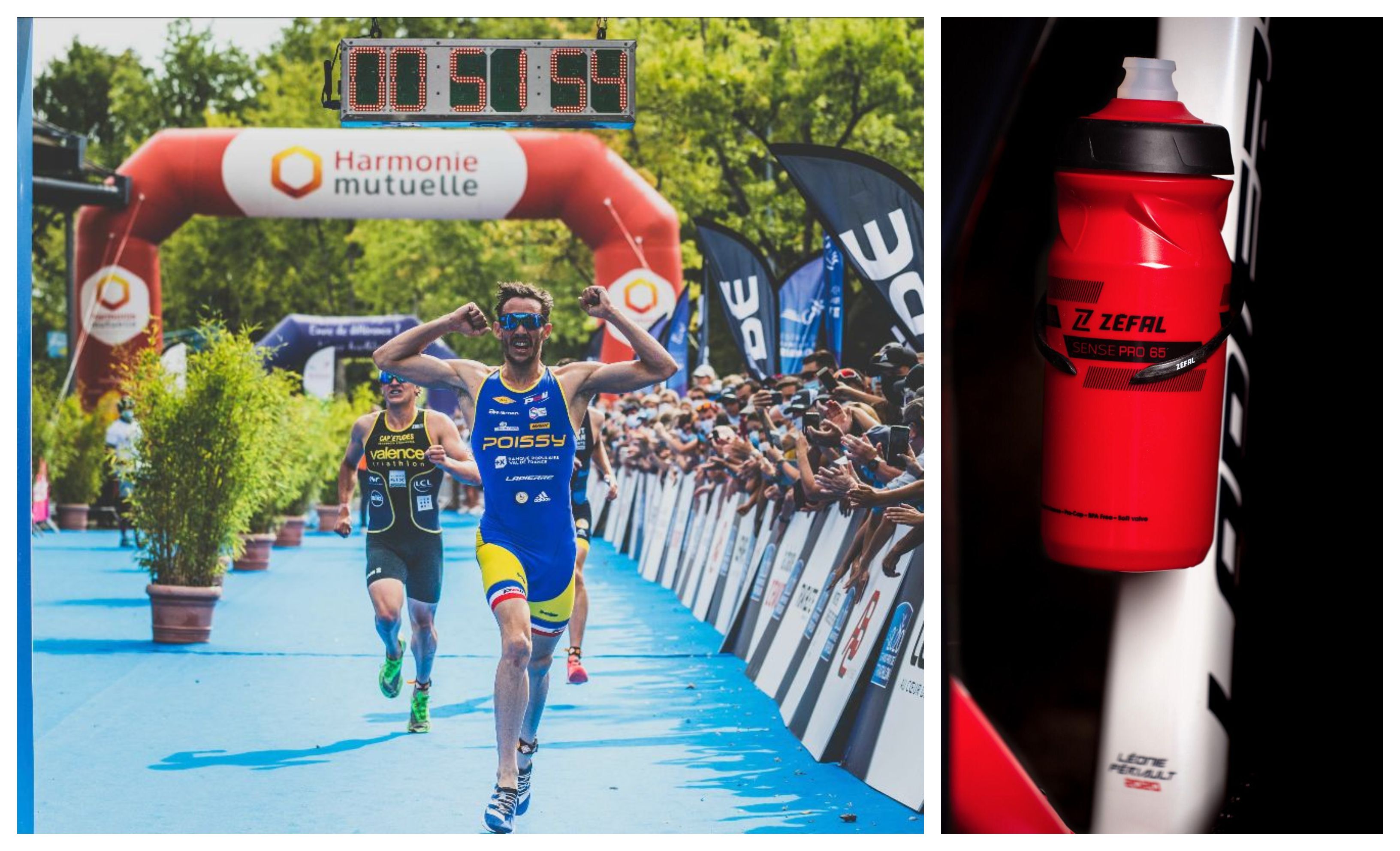 Zéfal, nuevo patrocinador del Poissy Triathlon.