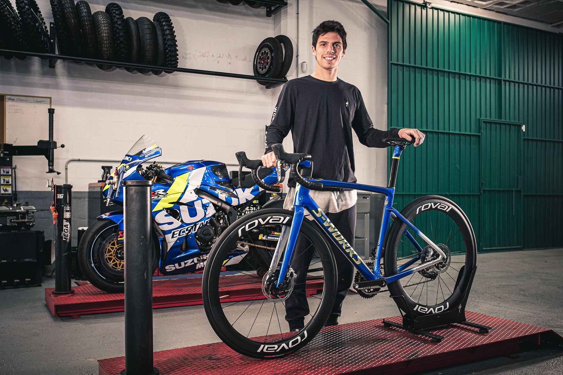 La bici de ensueño del campeón del mundo de MotoGP Joan Mir: SW Tarmac SL7.