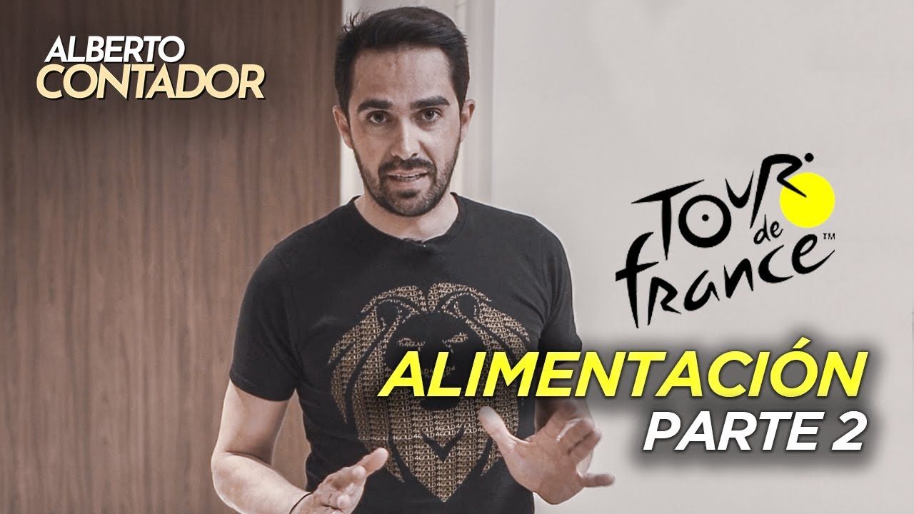 [VÍDEO] ¿Cómo se alimenta un ciclista durante el Tour de Francia? Responde Alberto Contador.