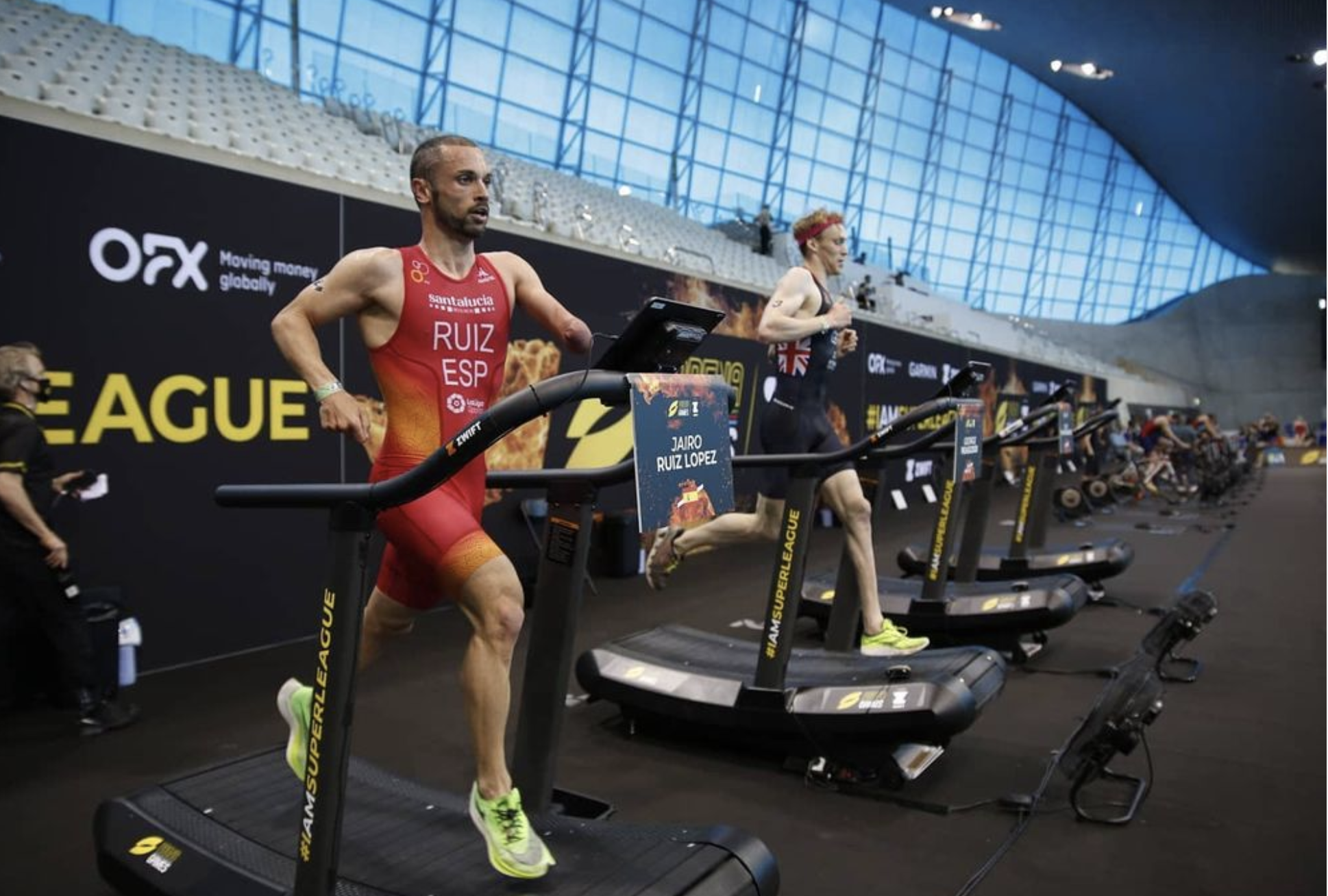'La Liga de los Hombres Extraordinarios': así fue la Super League de paratriatlón de Londres.