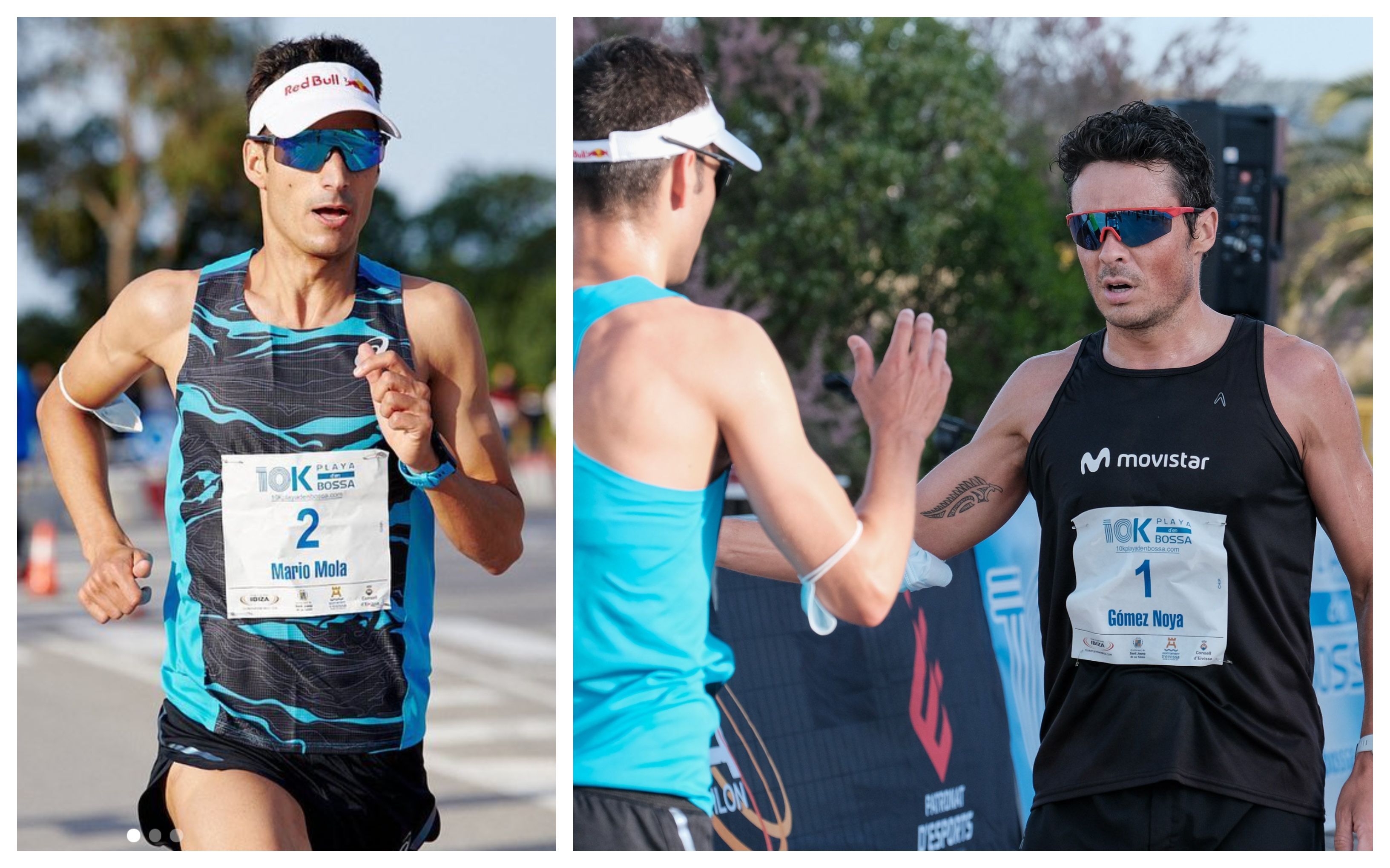 Mario Mola firma su mejor marca en el 10K ¡¡gracias a su 'gregario' Gómez Noya!!