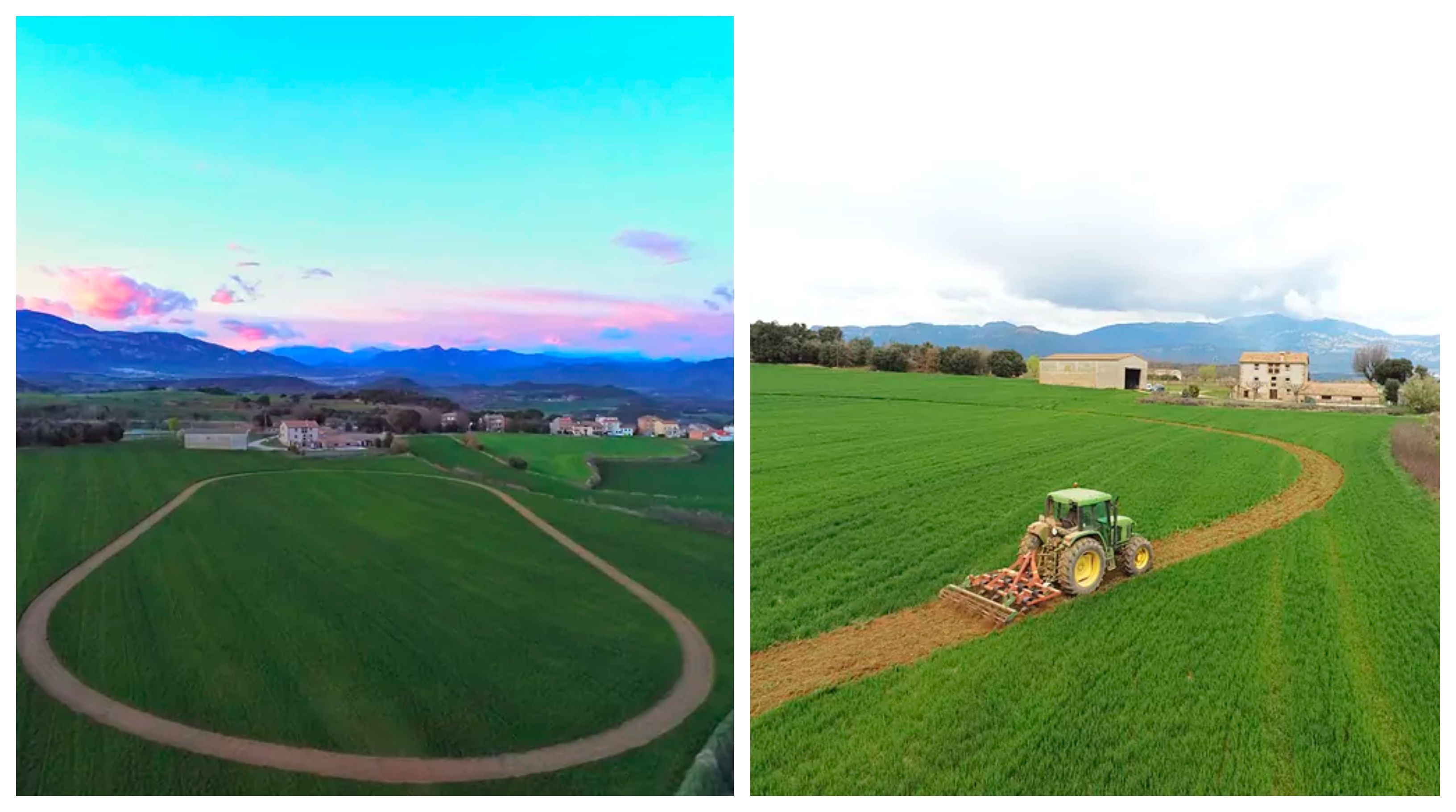 ¿No tienes pista de atletismo cerca? Yo te la hago en un campo de cereal y con un tractor.