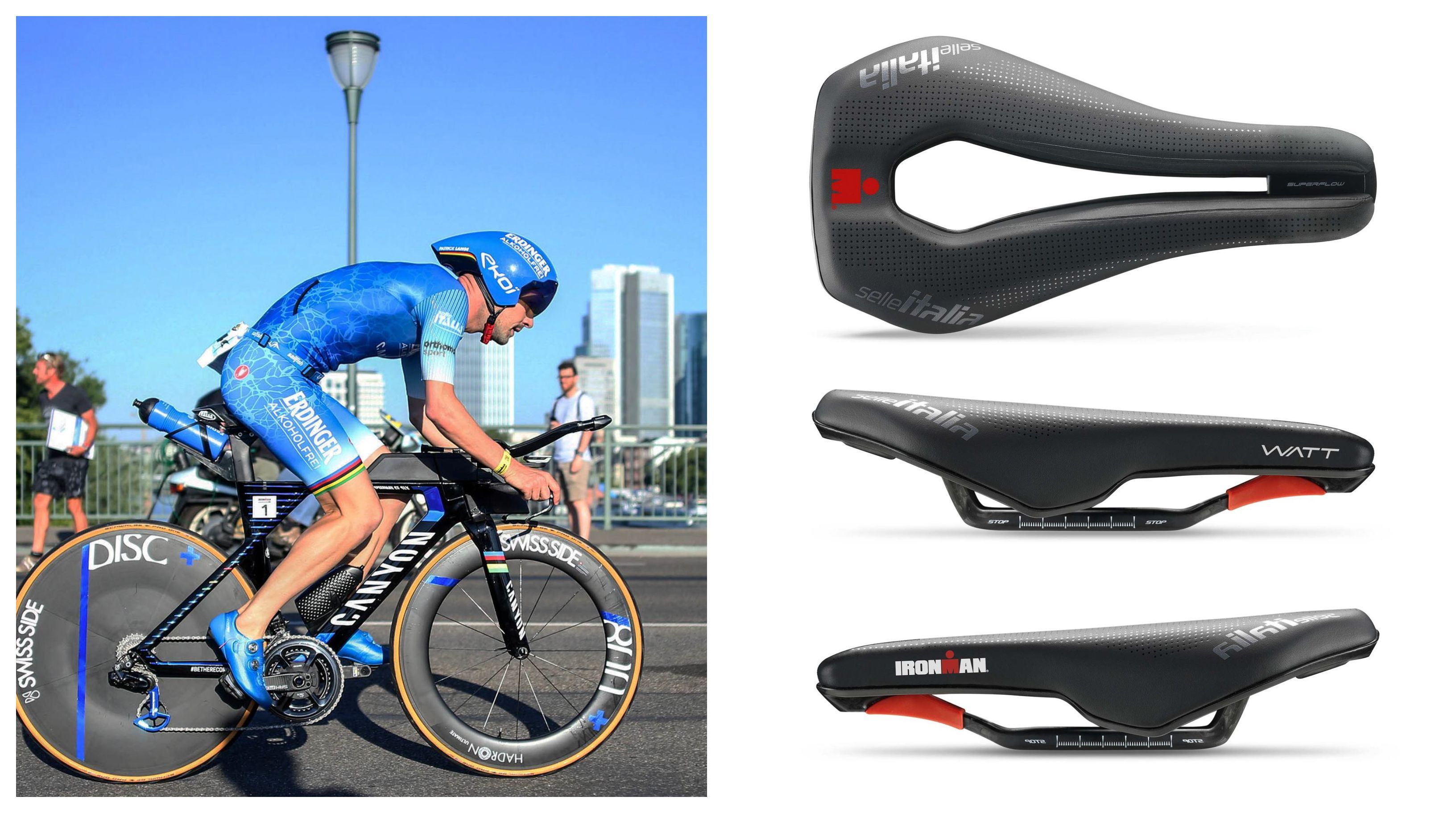 Selle Italia e IRONMAN mantienen su alianza y lanzan una nueva edición especial 'Watt'.