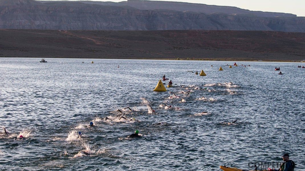 Muere un triatleta mientras competía en el IRONMAN 70.3 de St. George.