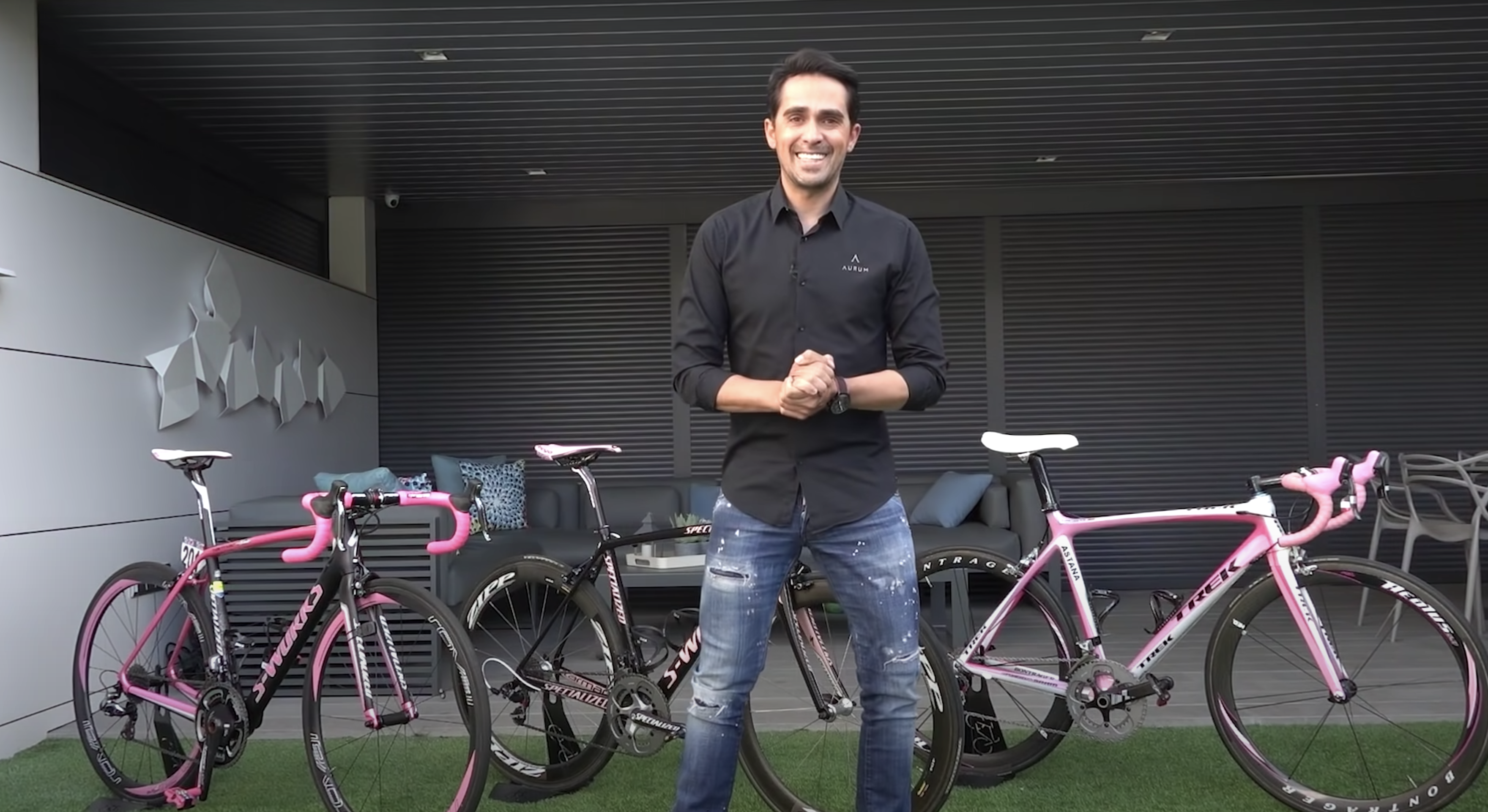 [VÍDEO] Las tres 'joyas rosas' de Alberto Contador.