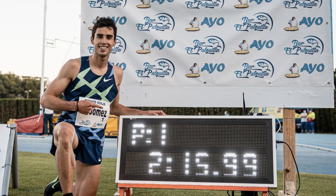Jesús Gómez destroza el histórico récord de España de 1.000 metros de Fermín Cacho.