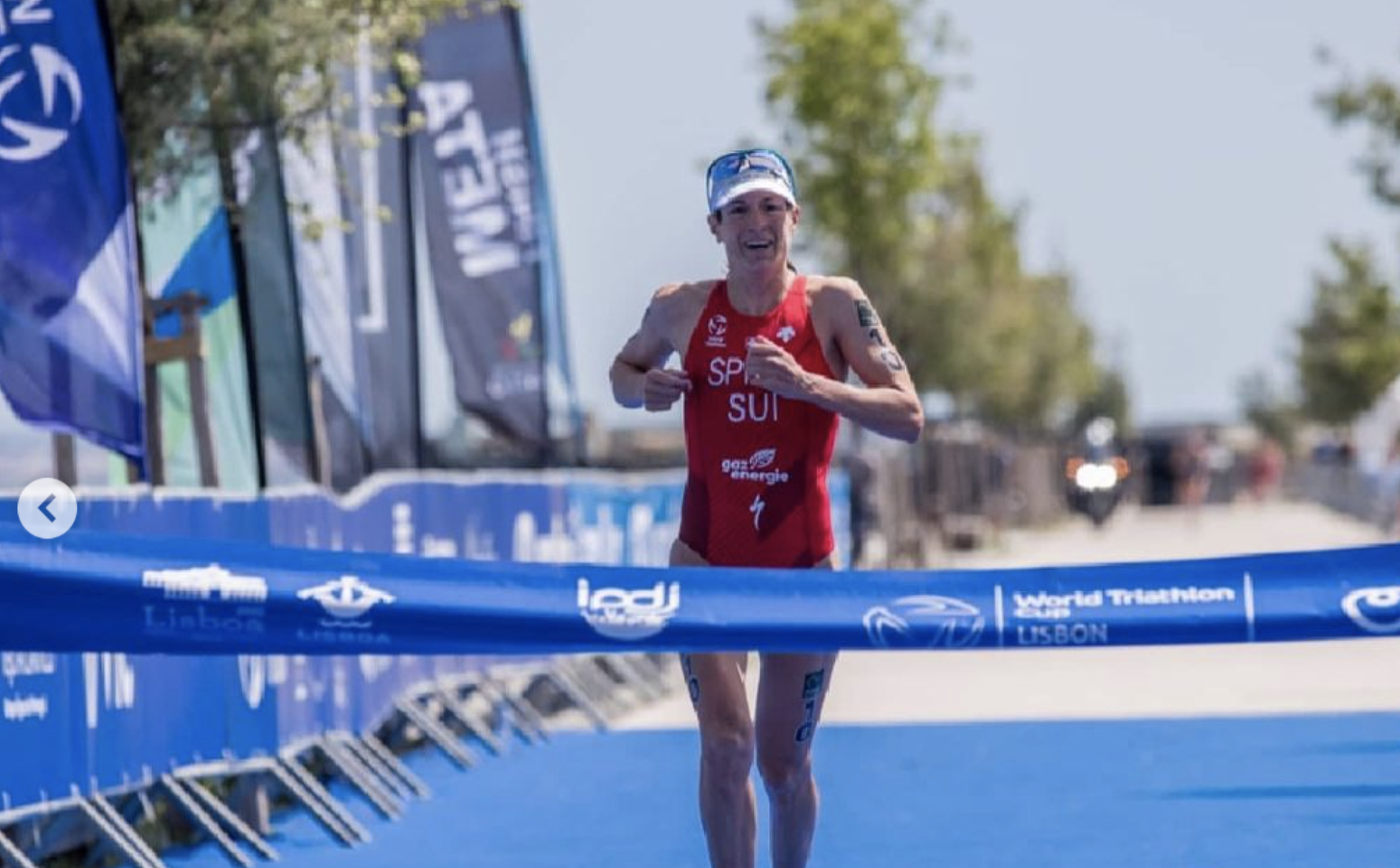 Nicola Spirig se impone en la Copa del Mundo de Lisboa.