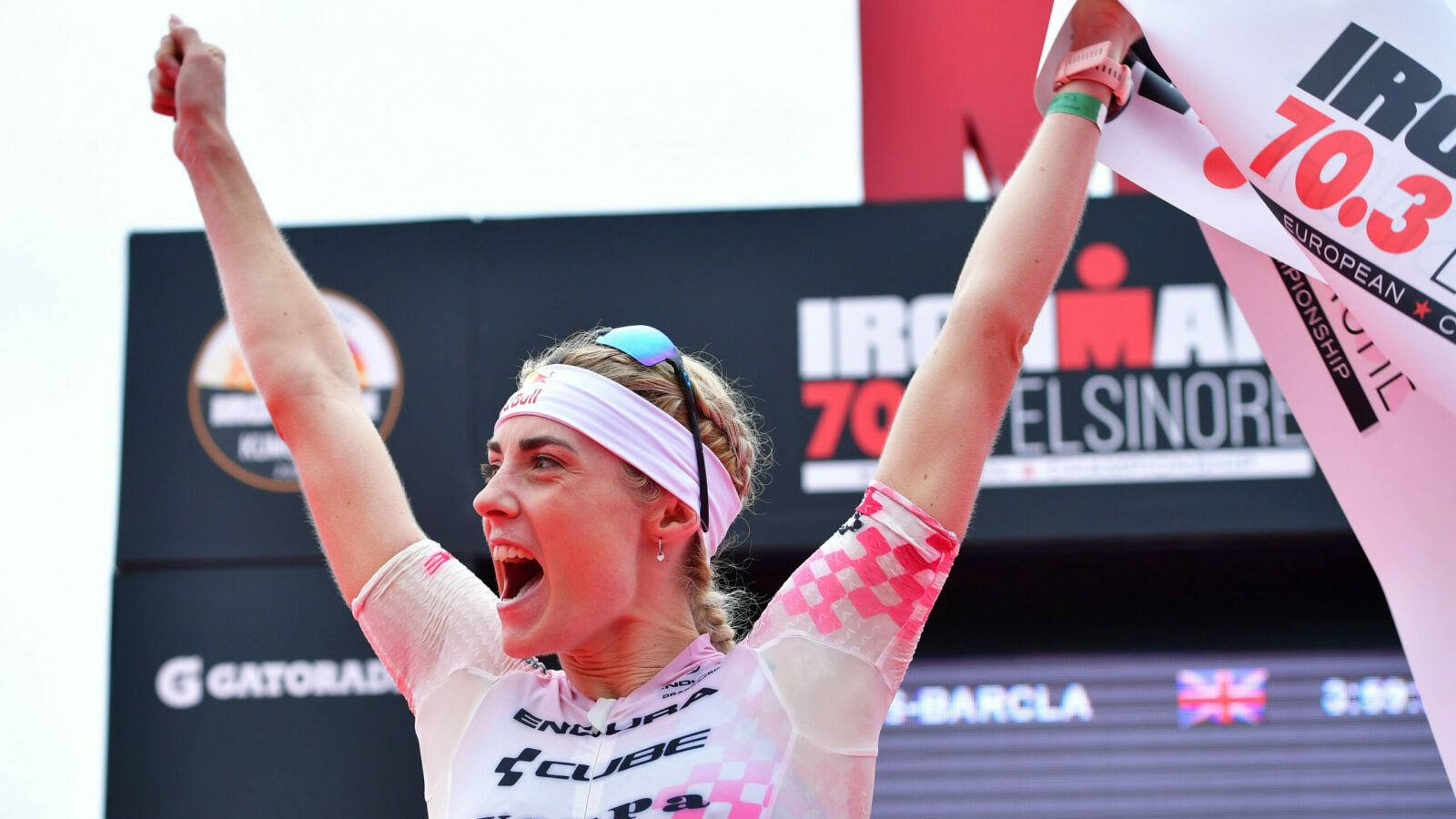Lucy Charles y George Goodwin, campeones de Europa IRONMAN en Elsinore.