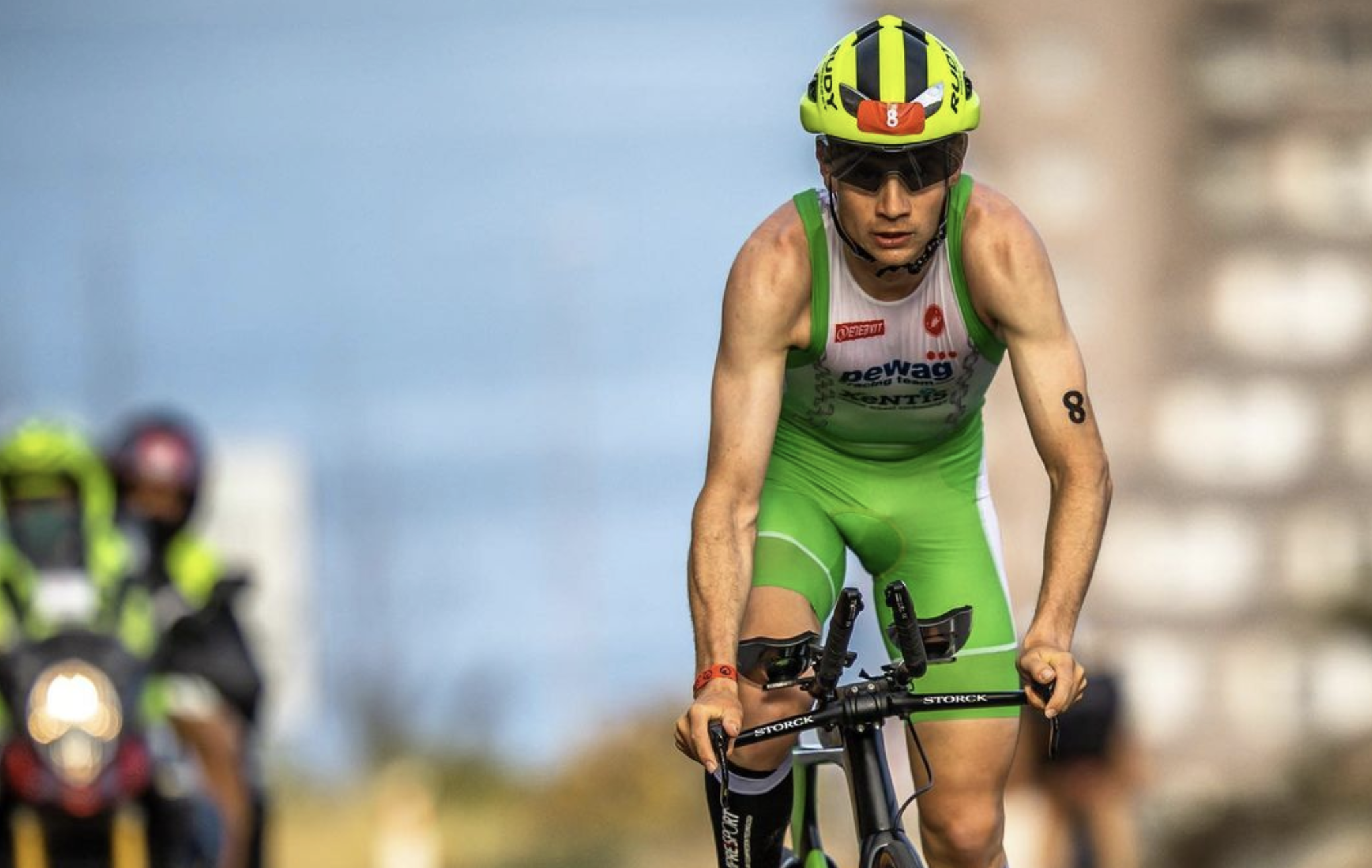 Así ha preparado Albert Moreno el 70.3 de Andorra: "2h30 con los Movistar curten bastante".