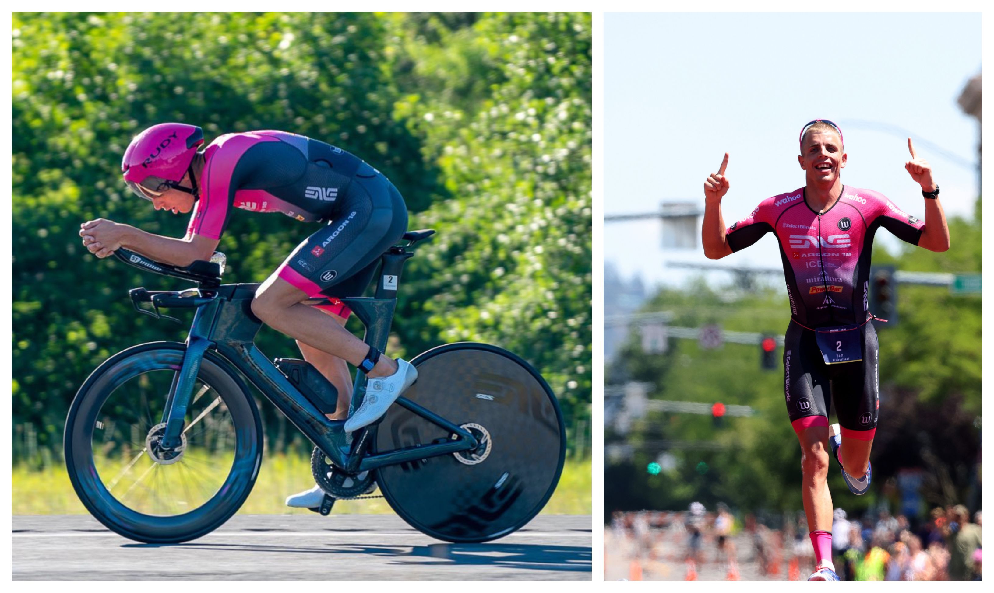'Salvajada' de Sam Long en el IRONMAN 70.3 de Boulder: ¡Remonta casi 30 puestos en bici para ganar!