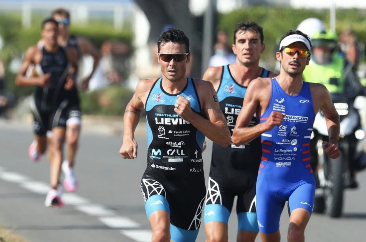 Gómez Noya regresa a la corta distancia con un tercer puesto en el Grand Prix de Francia.