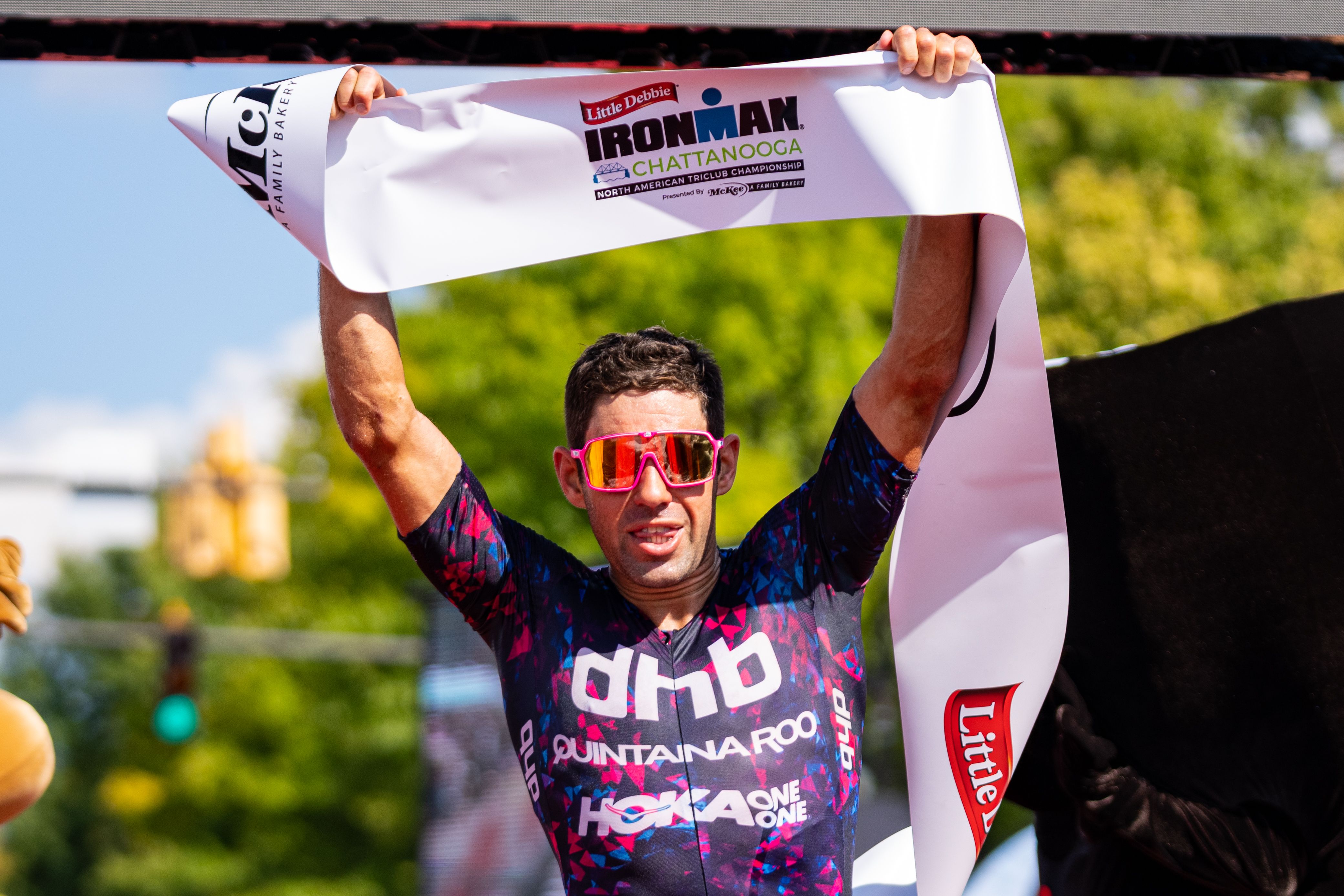 Joe Skipper 'se cuela en la fiesta' de Lionel Sanders y Sam Long para ganar el IRONMAN Chattanooga.