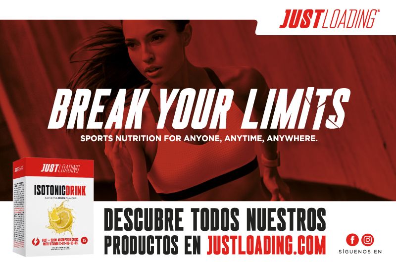 Just Loading, isotónico oficial  del Movistar Medio Maratón de Madrid.