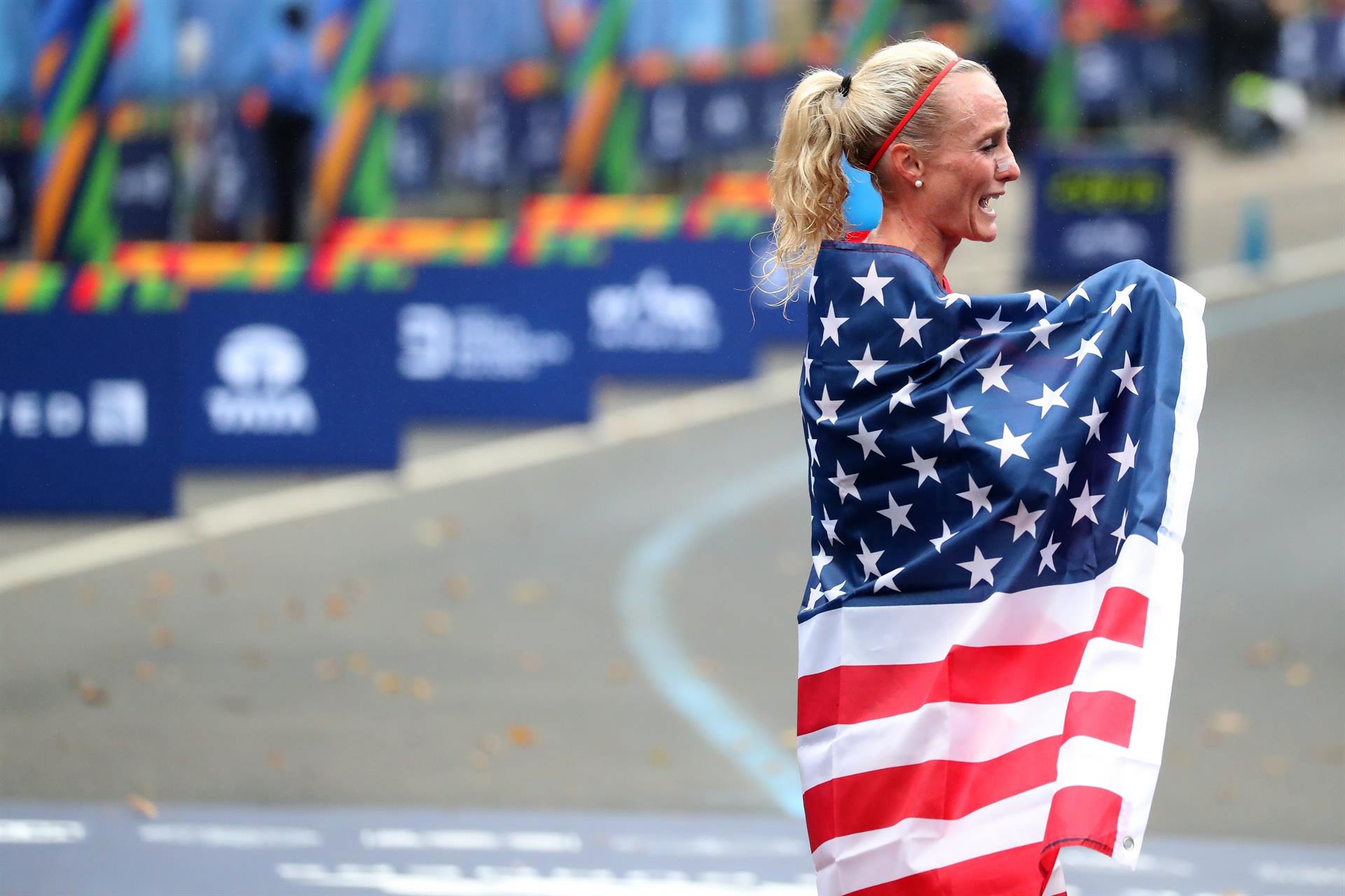 Flanagan corre en Boston su segundo maratón en 24 horas.