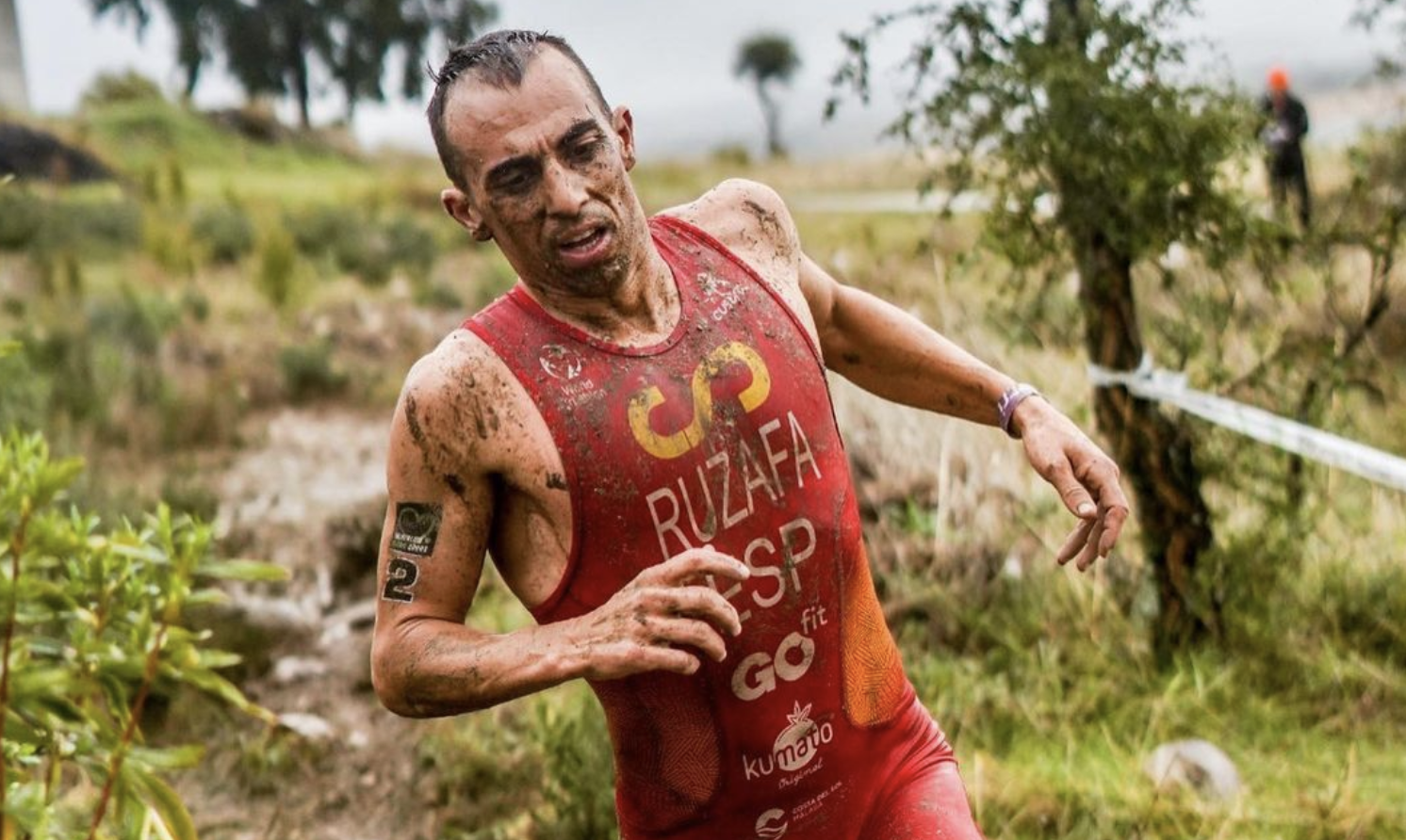 Rubén Ruzafa se sube al podio en el Mundial de Triatlón Cros.