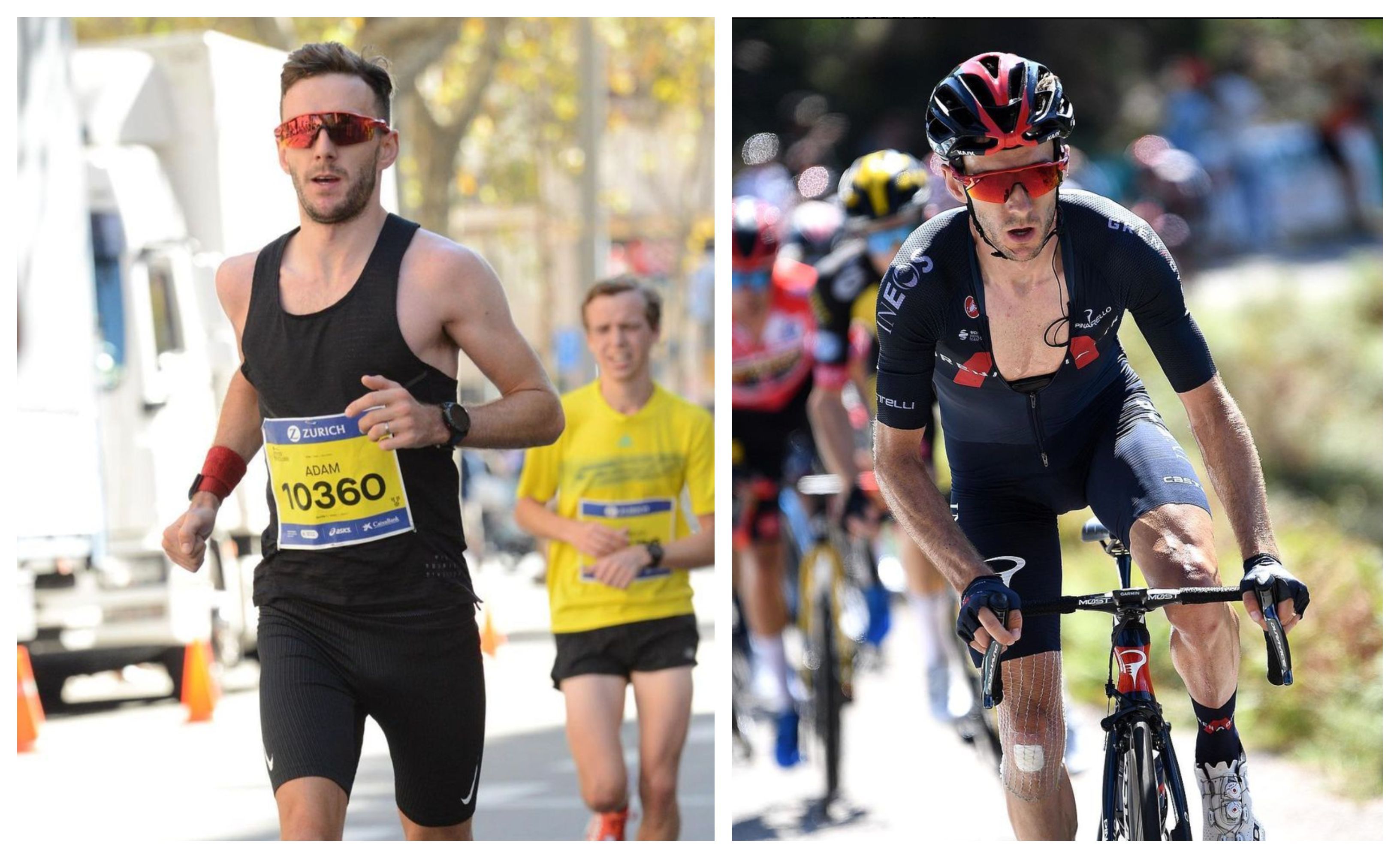 Adam Yates corre el maratón de Barcelona en 2h58 