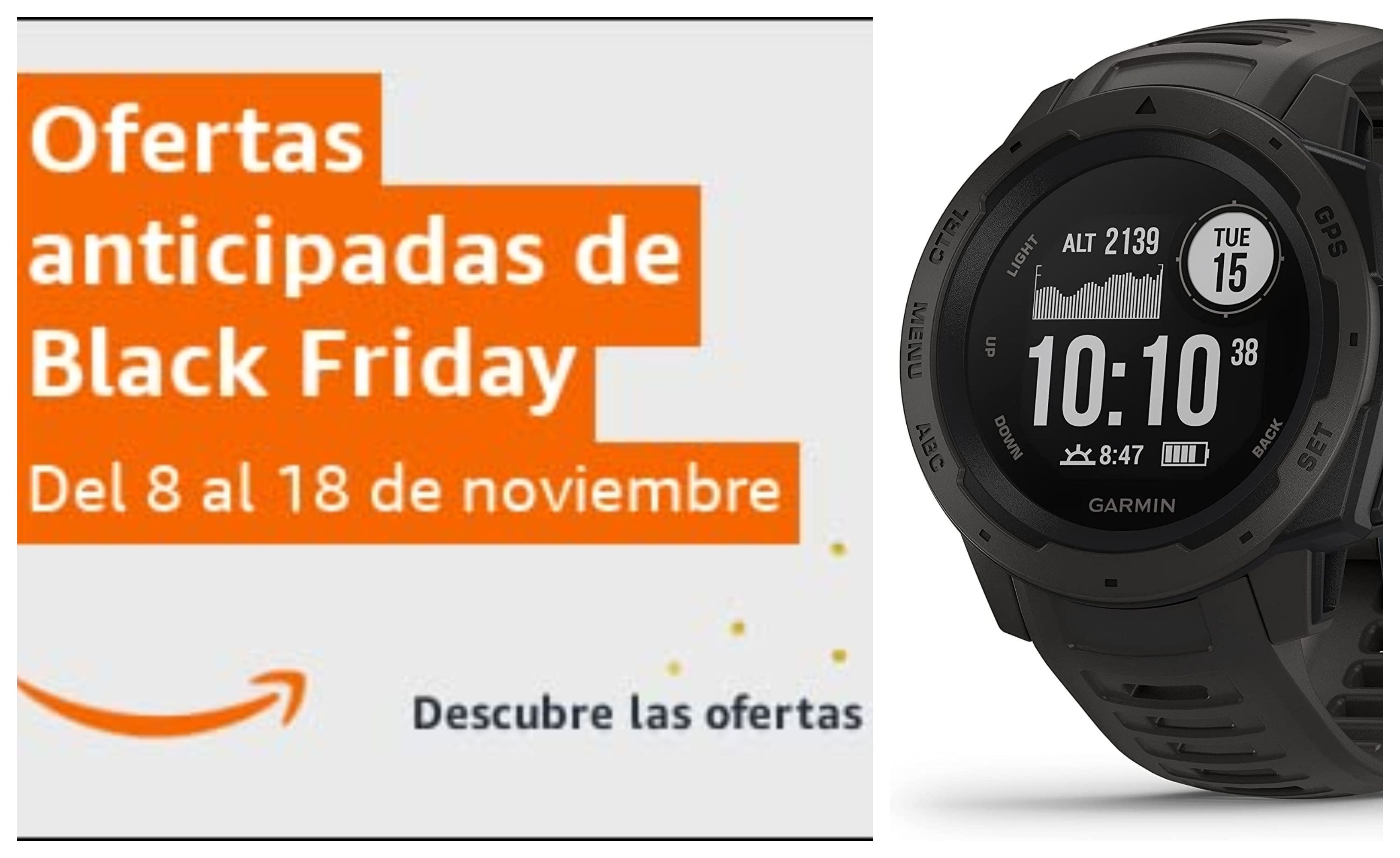 Mínimo histórico para Garmin Instinct.