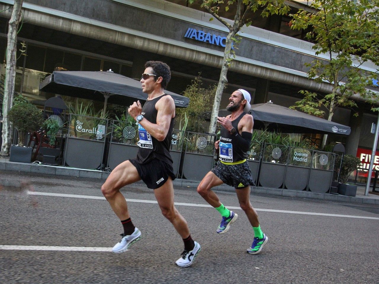 Gómez Noya, liebre de Chema Martínez y 1 08 56 en el Medio Maratón de Madrid