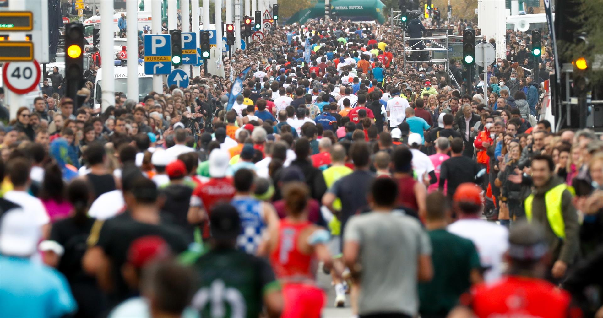 Fallece un atleta aragonés que se desvaneció en la Behobia San Sebastián
