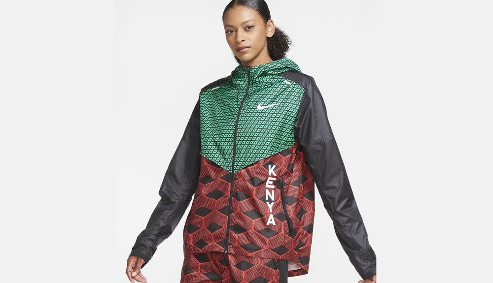 team kenya shieldrunner chaqueta de running NM2D0J