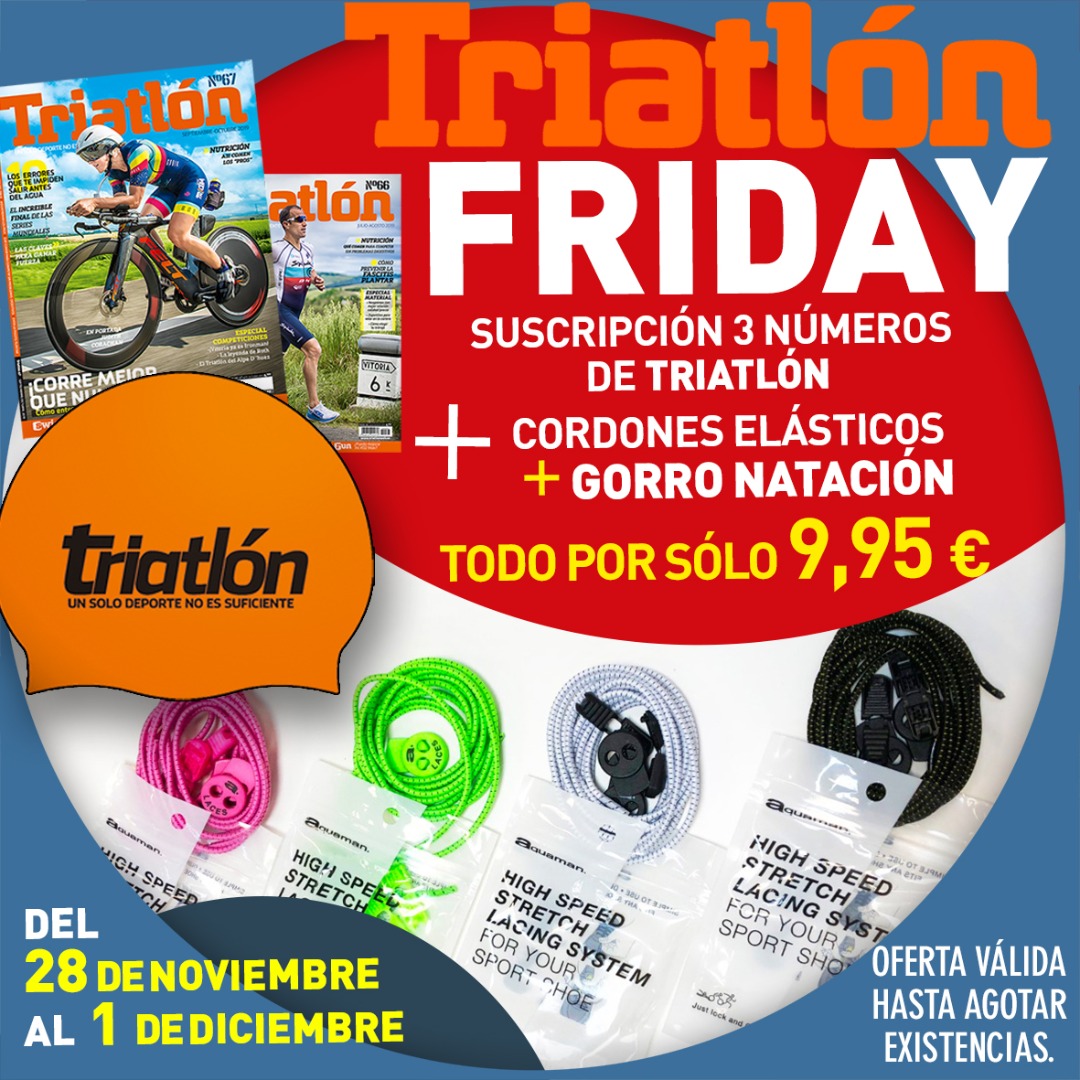 ¡Las mejores ofertas de suscripción a la Revista Triatlón... con fantásticos regalos!